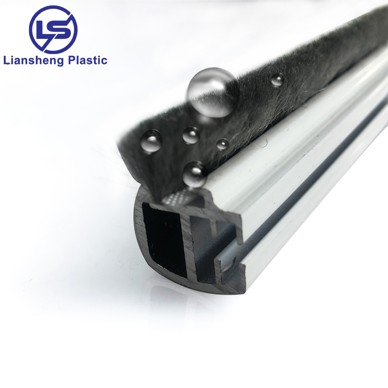 Silicone Weather Strip Soundproof Window Pile Weather Strip Silicon Wool Pile