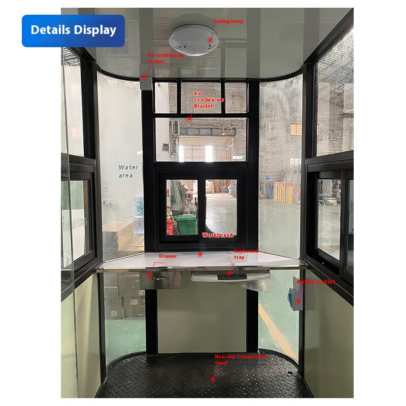 Durable Weatherproof Booths for Factories and Retail Spaces