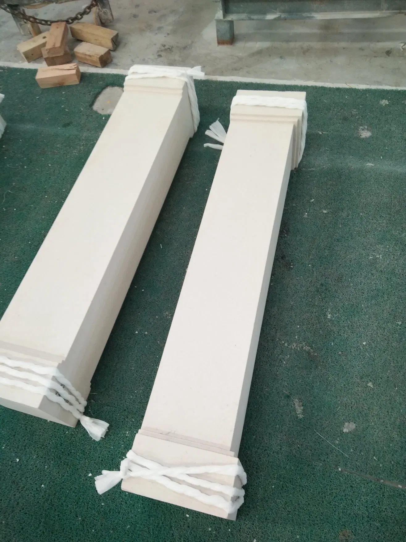 Beige Marble Banister and Railings for Decoration Materials