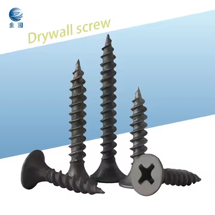 3.5X25mm Black Phosphate Parafuso Drywall Screw