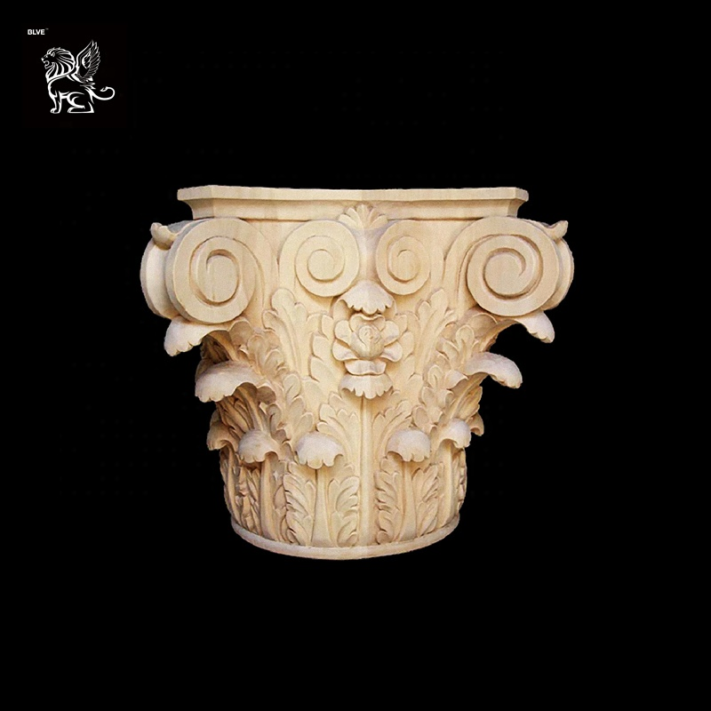 Outdoor Artificial Stone Column Cap Mccy-04