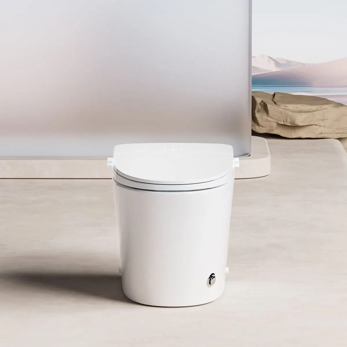 Smart Intelligent Toilet ETL Auto Flushing with Cupc Certificate for America