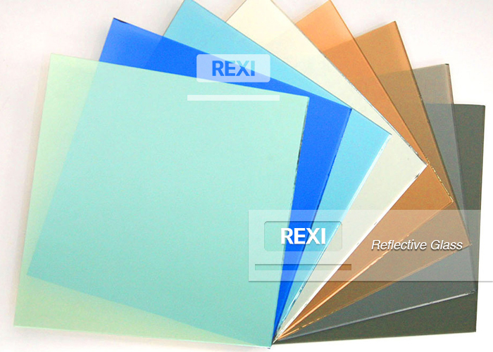 3mm-12mm Bronze Tinted Float Reflective Glass temperable quality