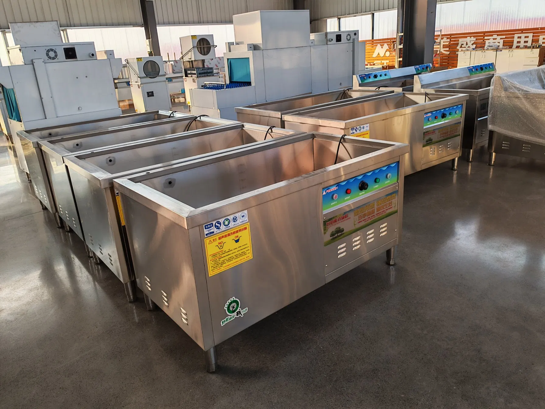 Luxury Commercial Type Ultrasonic Dishwasher (1800*800*800)