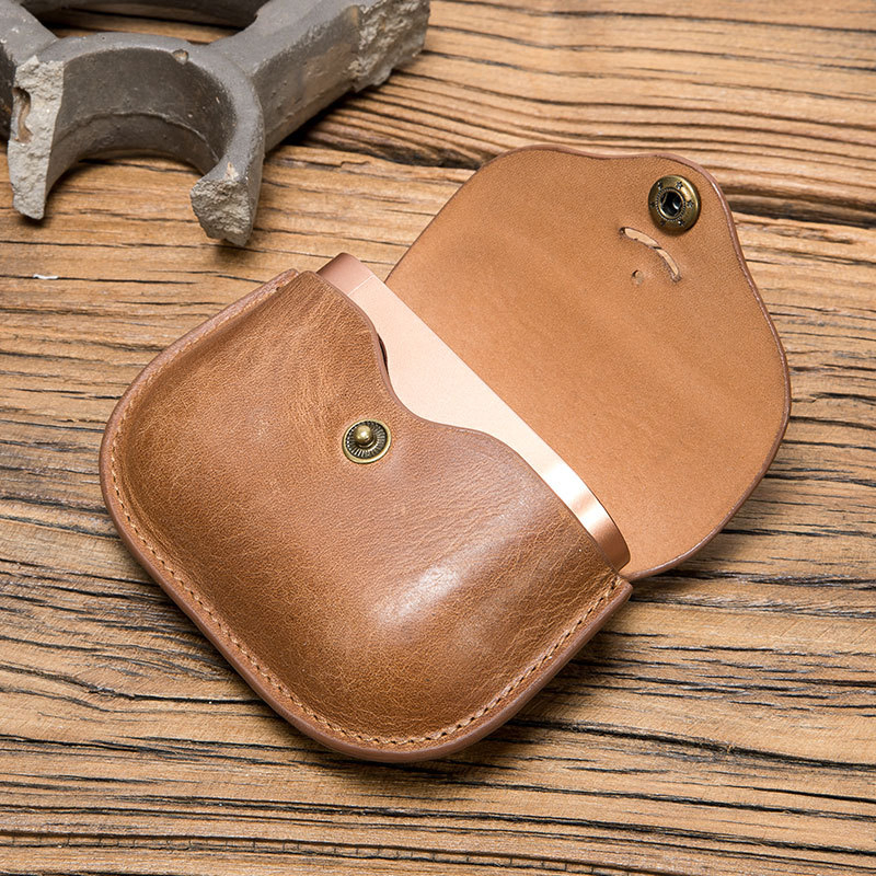 Ea137 Designer Small Earphone Case Headphone PRO Protective Carrying Storage Bulk Luxury Custom Leather Airpod Cases