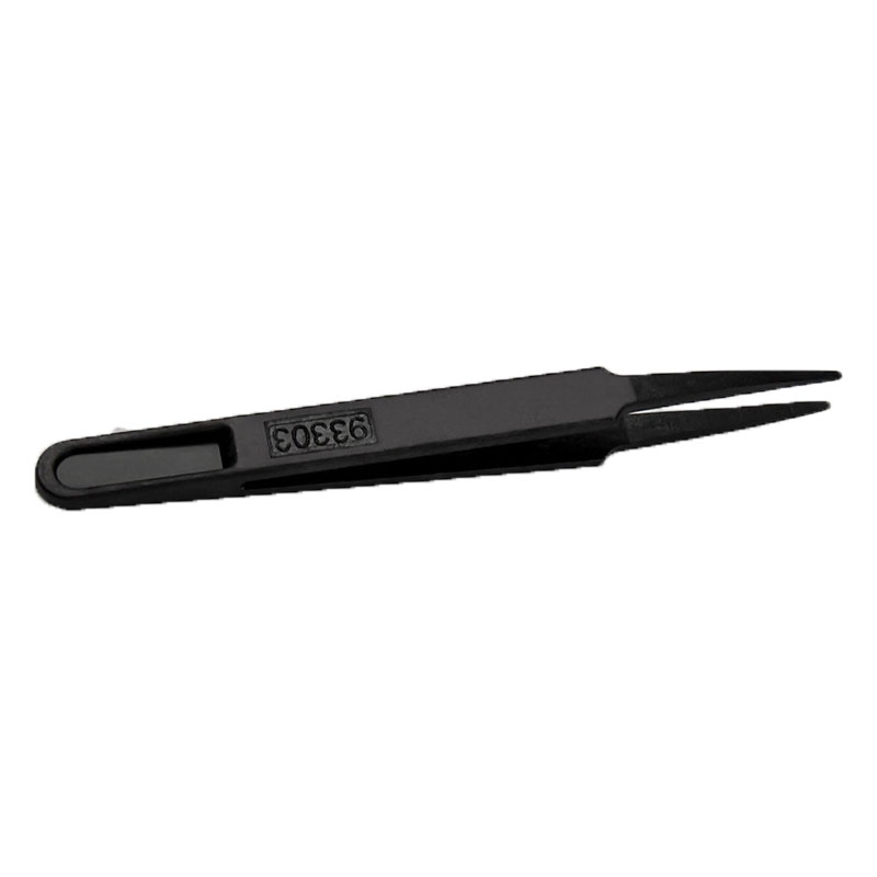 Anti-Static Tweezers Conductive Pincette Plastic Point Tweezers