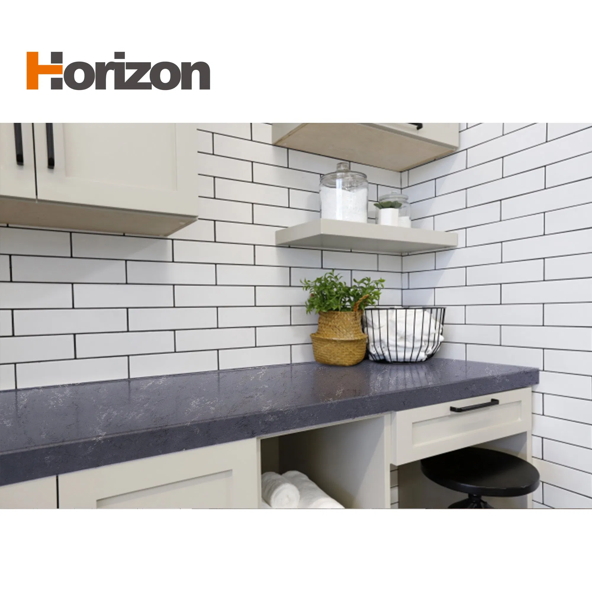 Leading Manufacturer Horizon Stone Supply Quartz Stone for Home Worktop Decoration