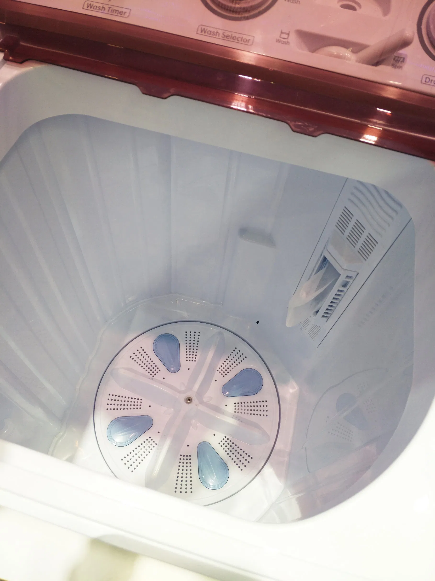 High Quality 12kg Plastic Cover Top Load Household Semi Automatic Twin Tub Washing Machine for Sale