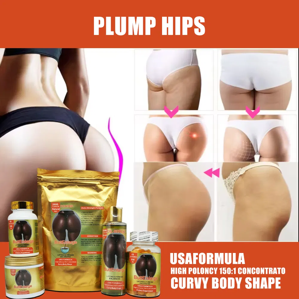Private Brand Ultimate Maca Enhance Butt Sets Lift Hip Lines Butt Enlargement Sets for Female Adults