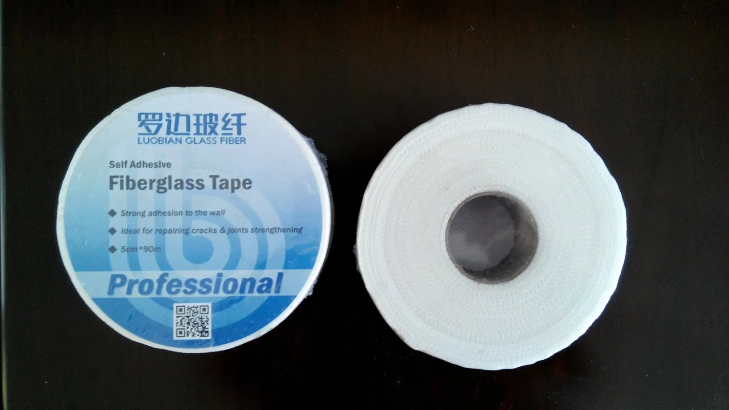 65G/M2, 75G/M2 Fiberglass Self-Adhesive Mesh Tape Used for Drywall