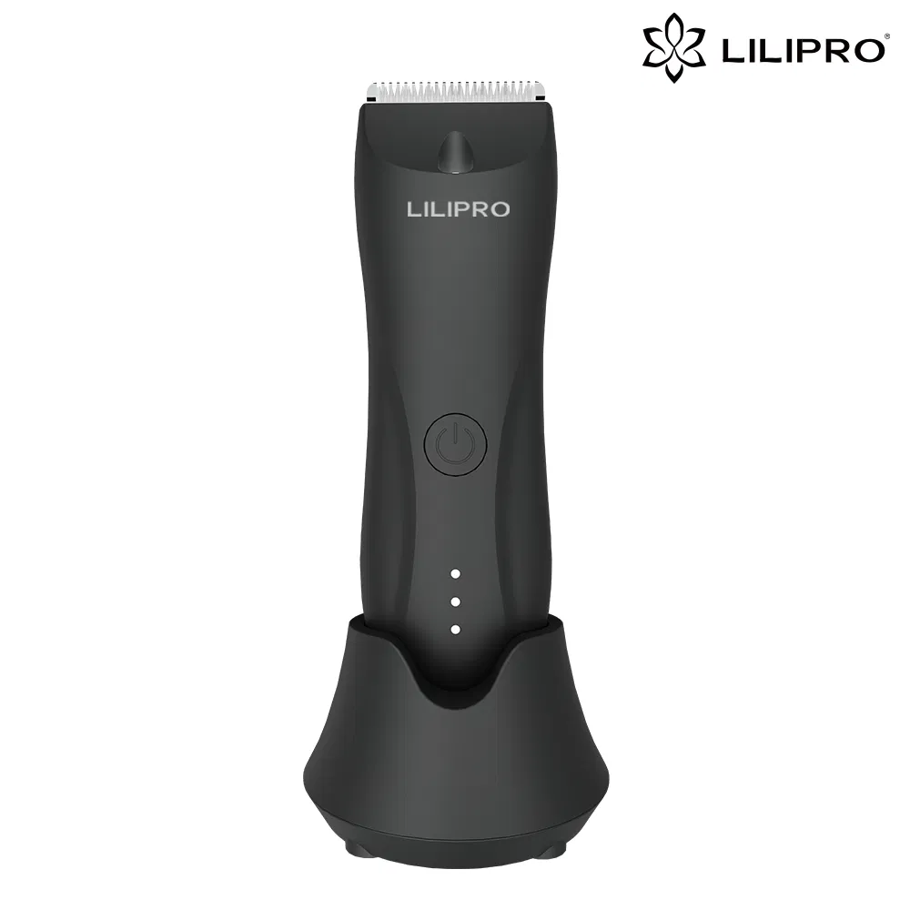 Lilipro Body Grooming Trimmer for Men's Whole Body Hair Trimming Waterproof and Rechargeable