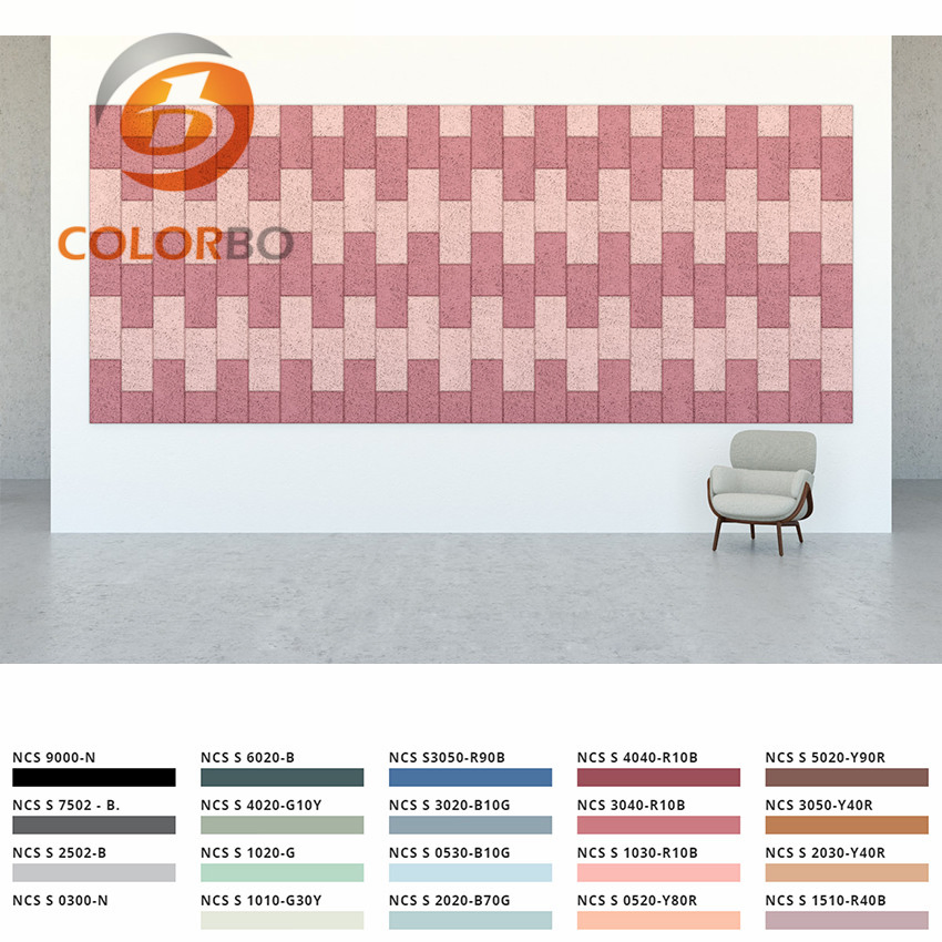 Eco-Friendly Wood Wool Acoustic Panel for Sound Absorption