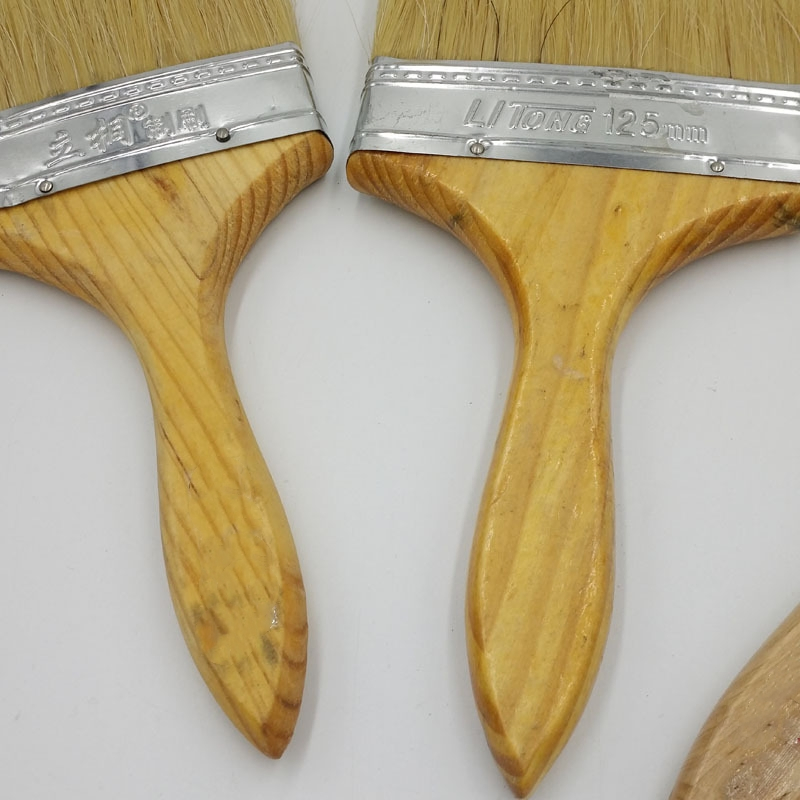 Paint Brushes Wall Professional Decoration Tools Painting Brush Wall Wholesale Wood Paint Brush with Different Size