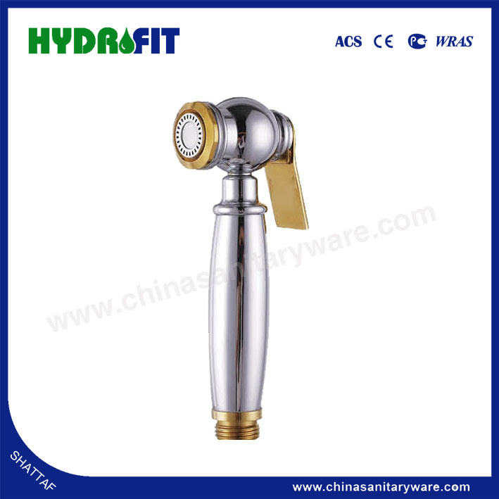 Factory Portable Brass Toliet Shattaf Bathroom Fitting Handheld Bidet Sprayer for Muslim