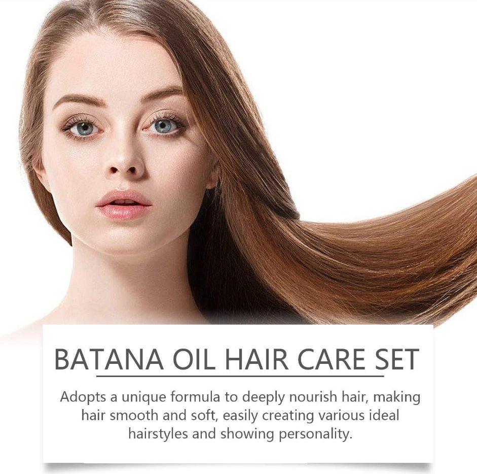 Online Wholesale and Retail 100% Pure Batana Oil From Honduras Effectively Eliminate Hair Split Ends & Increase Batana Oil Set Sustainable Batana Hair Oil Set