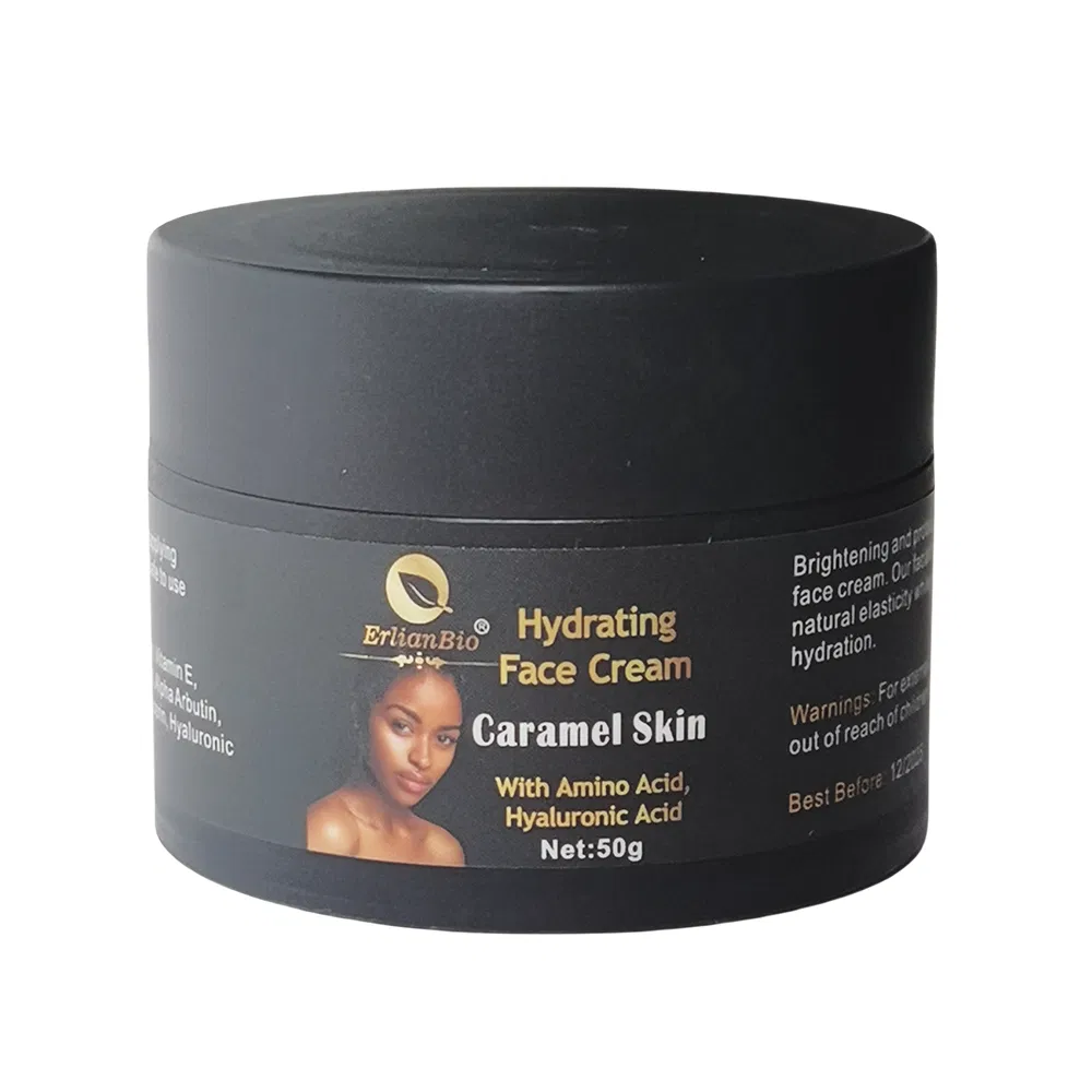 Private Brand Anti-Aging Brighten Skin Hydrating Face Cream Tighten Smoothing Repair Skin Cream Caramel Skin