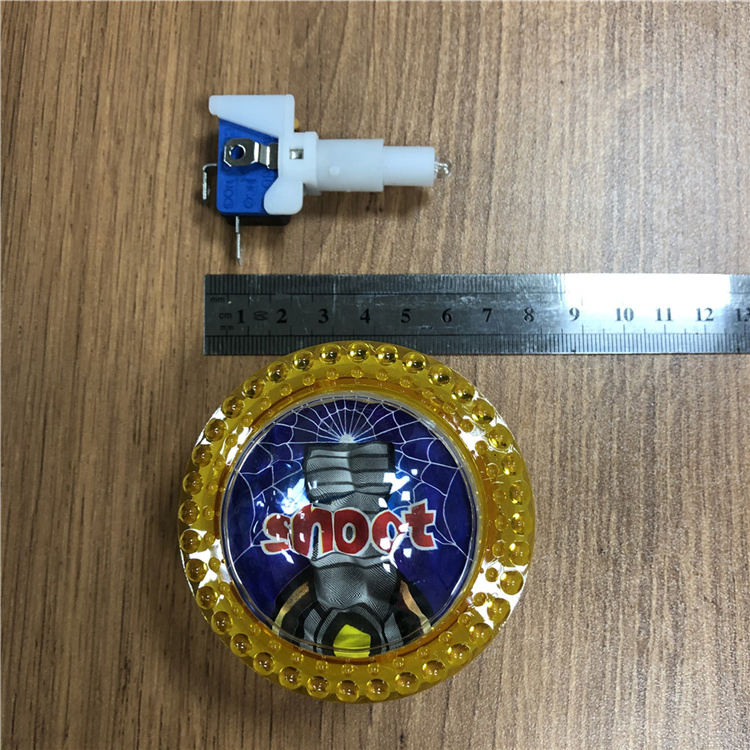 Shoot Button with Microswitch for Arcade Fish Game Table