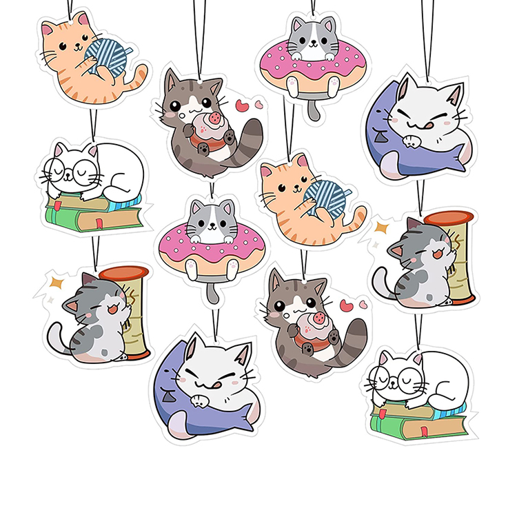 Factory Price Sample Customization OEM Design Custom Long Lasting Scents High Quality Hanging Paper Car Air Freshener