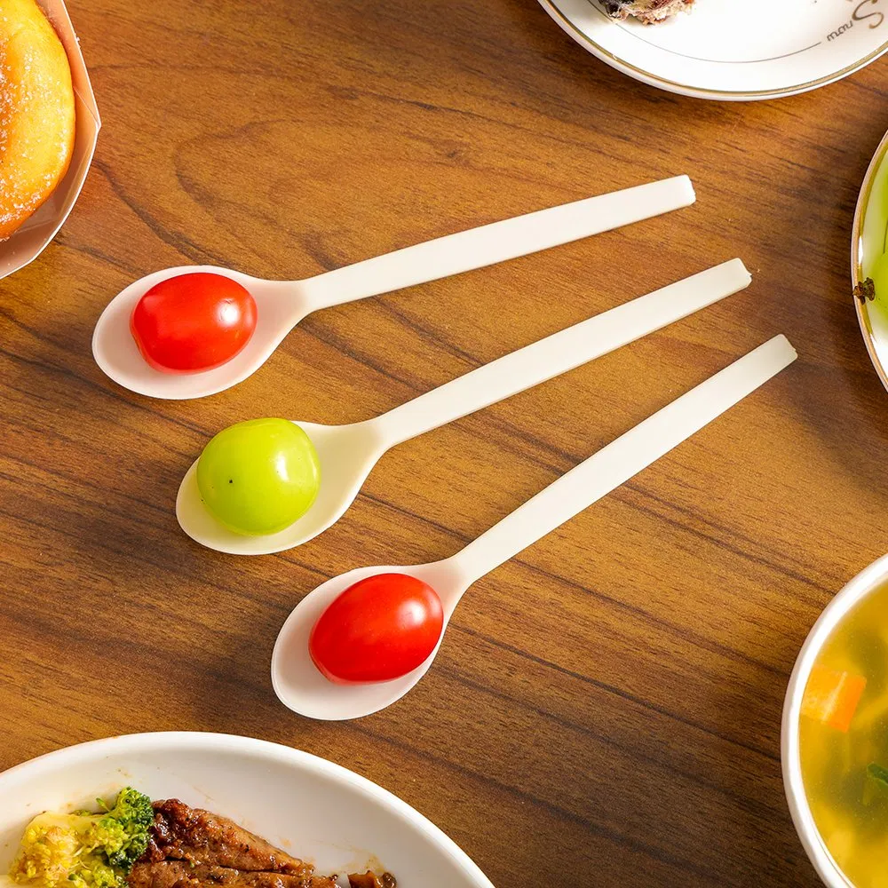 Ложки и вилки биоразлагаемые из кукурузного крахмала