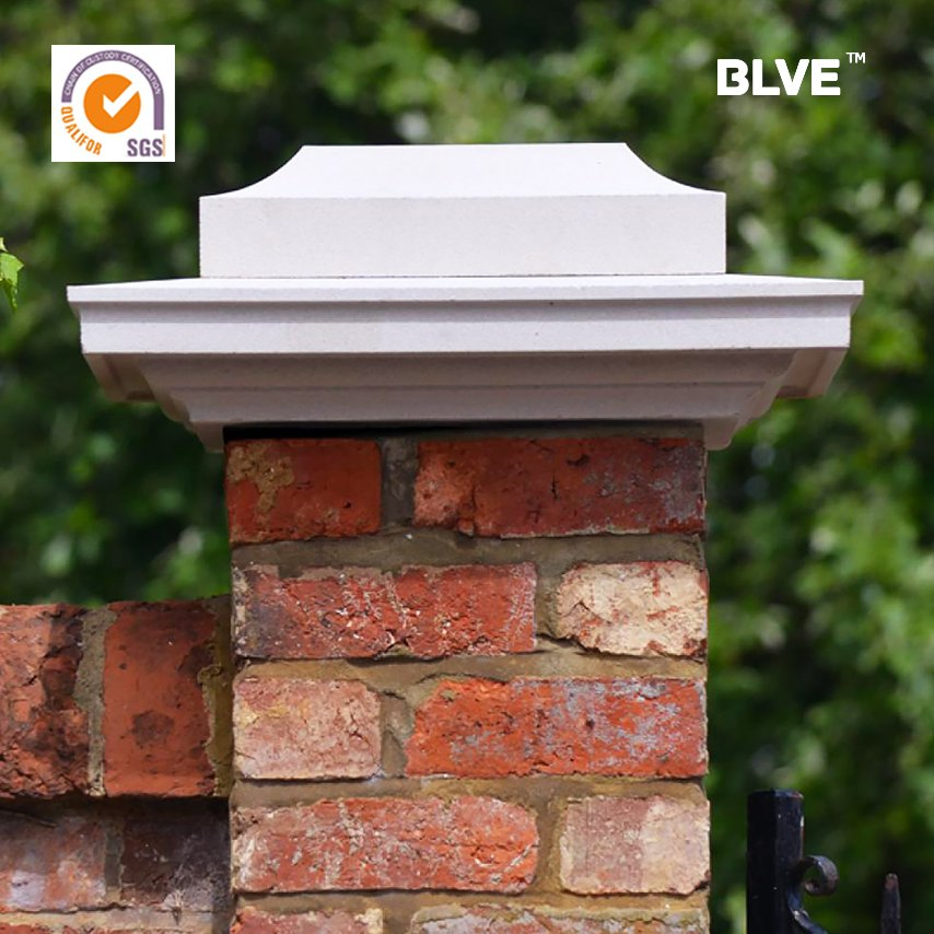 Good Price Outdoor Yard Decorative Stone Pillar Caps for House Mcy-34