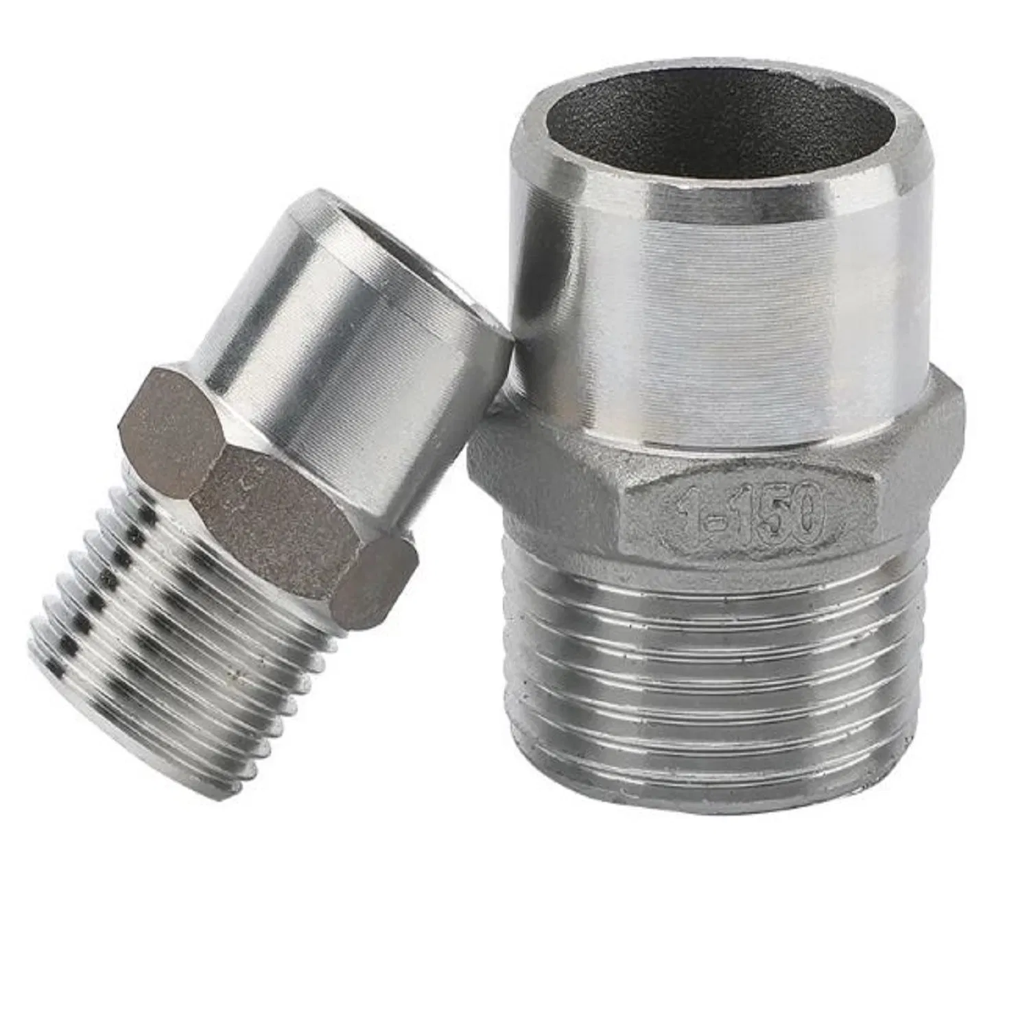 Stainless Steel Pipe Fitting Weld Hex Nipple Fittings Male Thread Welding Union