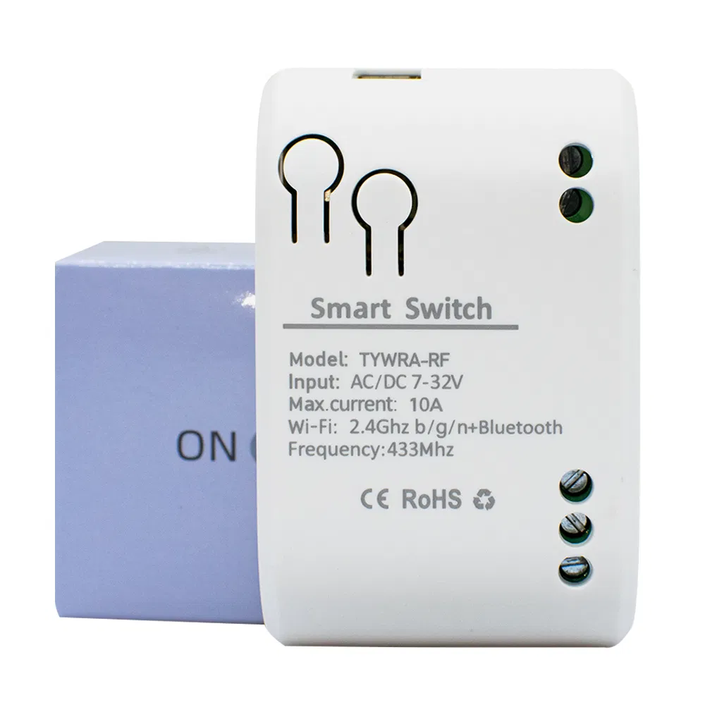 1CH Tuya WiFi Smart Electric Garage Gate Door Access Motor Switch Relay Module Remote Alexa