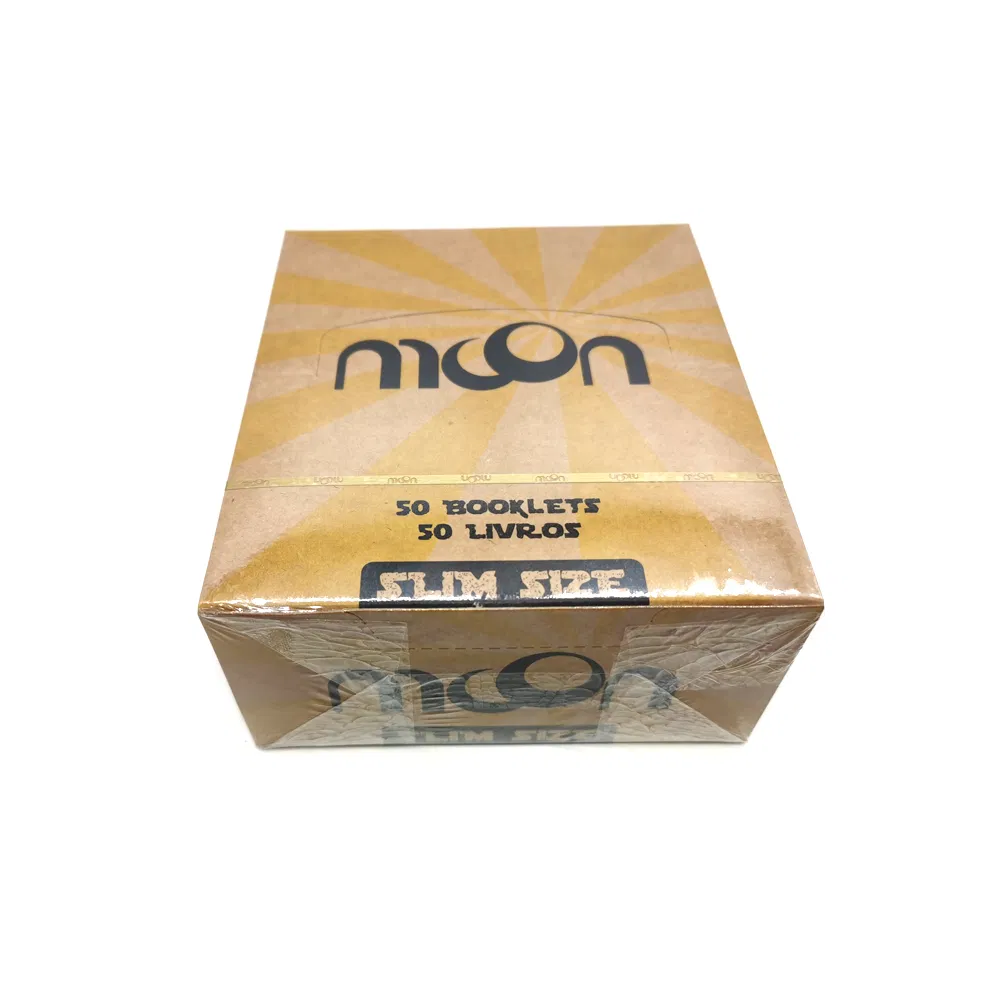 Custom Brand 12.5GSM Finest Unbleached Raw Natural Brown Rolling Paper Cigarette Rolling Paper Smoking Accessories OEM Factory Wholsale Price