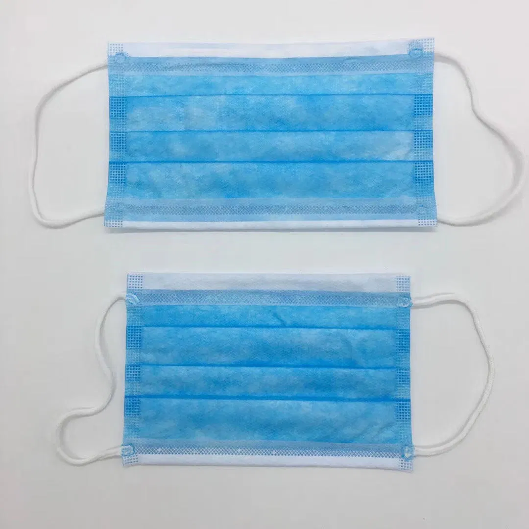 Disposable Nonwoven 3ply Protective Face Mask