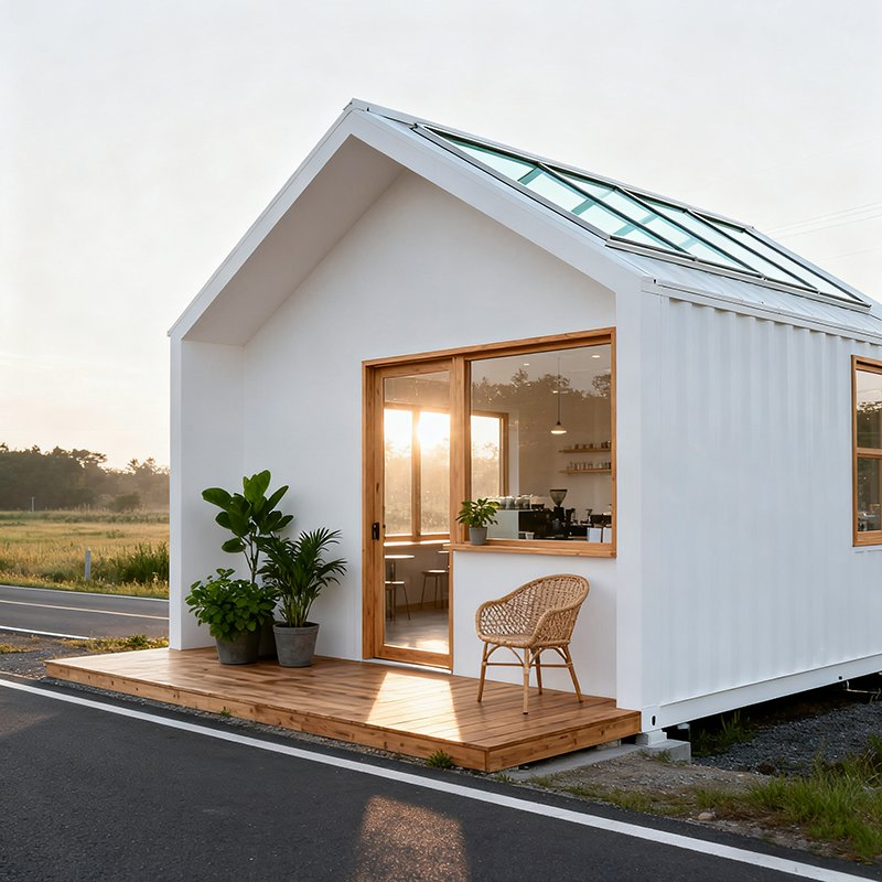 Customizable Prefab Shop Container House for Retail Businesses