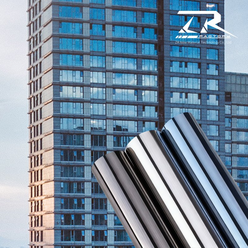Zirui Reflective Gr18 High Reflectivity Heat-Insulating UV-Blocking Auto Window Film Supplier