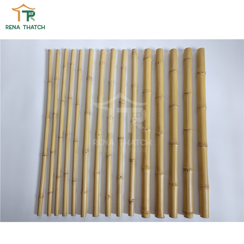 15mm~105mm Diameter Fireproof Plastic Bamboo Pole Artificial Bamboo Stick Synthetic Bamboo Fence
