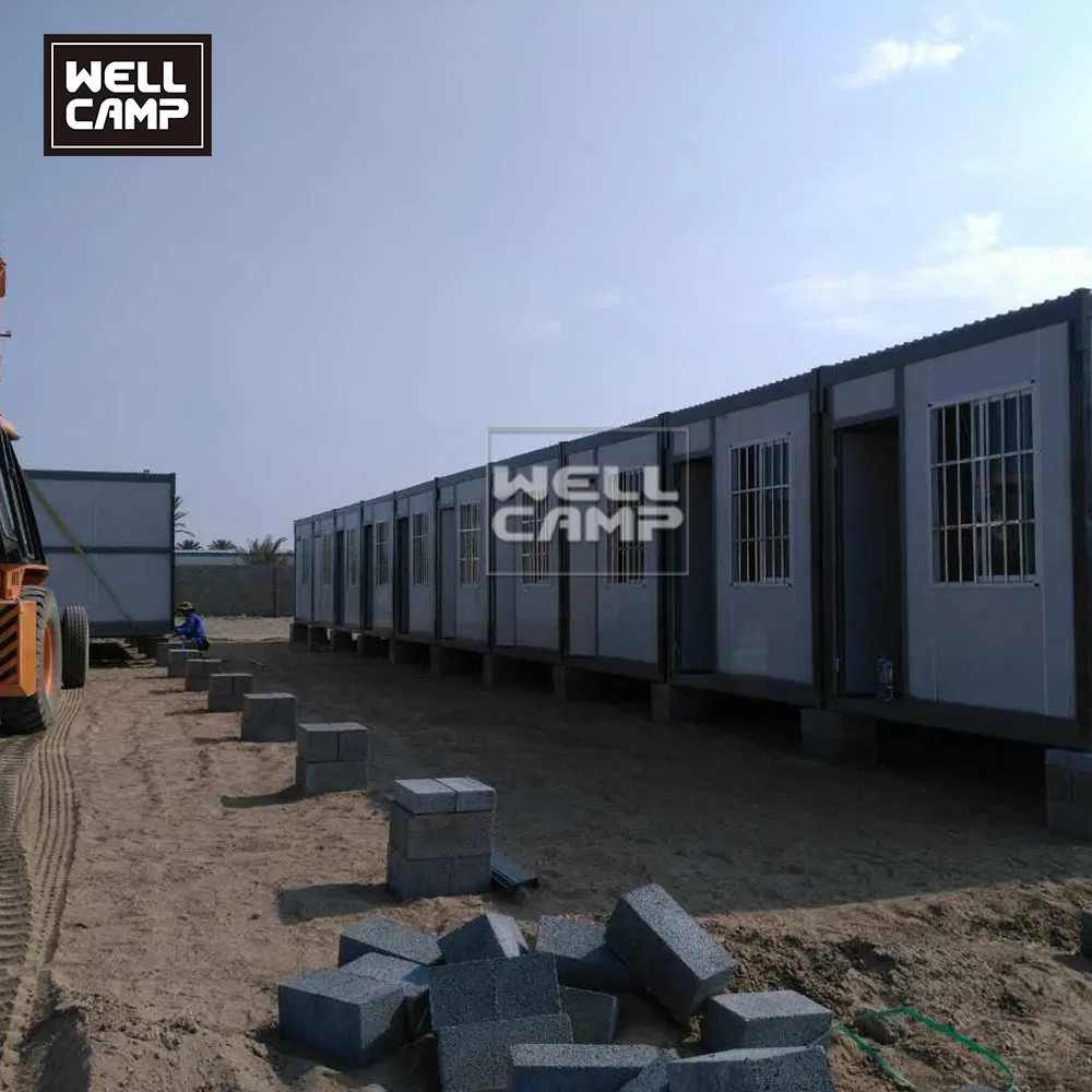 Hot Sale Dormitories Caravan Portable House Labor Camp Foldable Container Homes Price