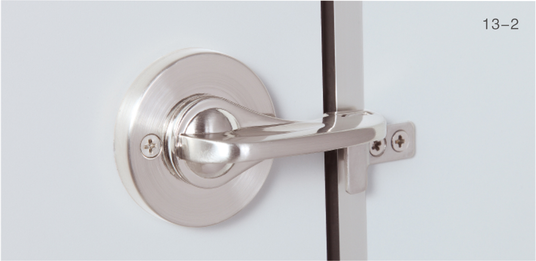 Bathroom Partition Toilet Cubicle Door Lock with Handle