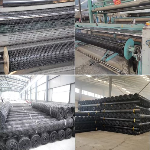 High Tensile Strength Geogrid/Plastic Grid/PP Geogrid for /Car Parking/Runway/Golf Course