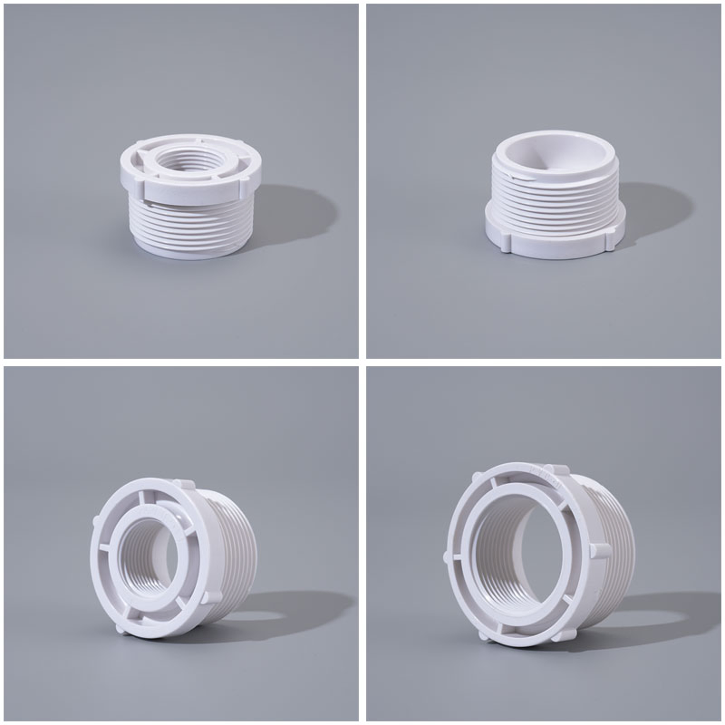 Premium PVC Male Female 3/4''*1/2''-2''*1-1/2'' Reduction Bushing for Long-Last Water Distribution Plastic Reducing Bushing