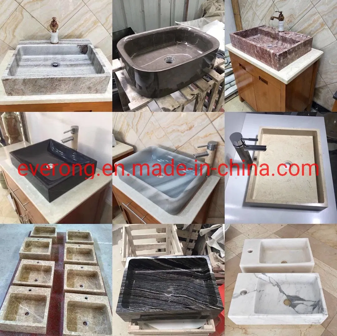 Раковина для ванной из натурального мрамора