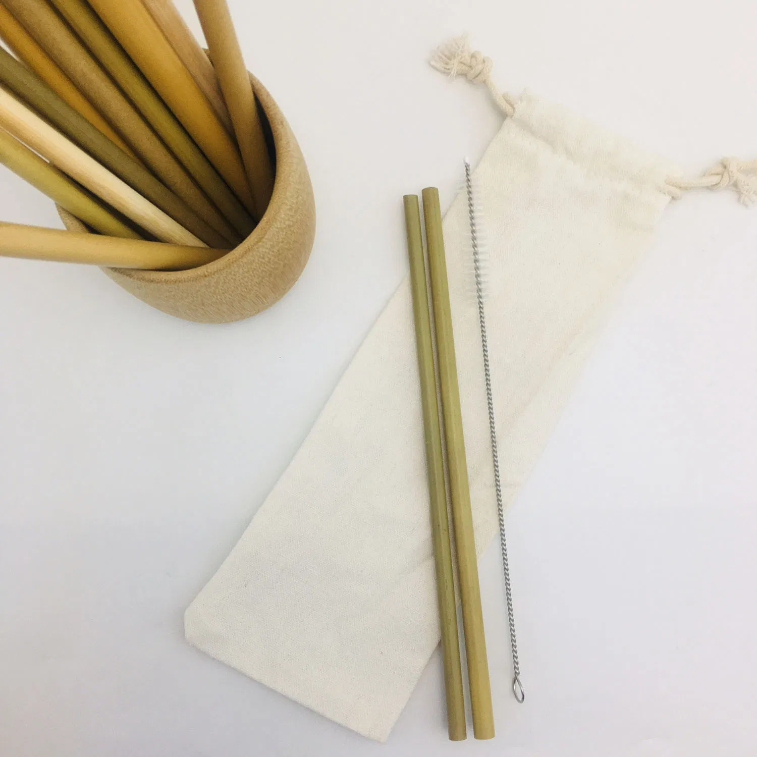 Eco Friendly Wholesale Bulk Customized Bamboo Straw