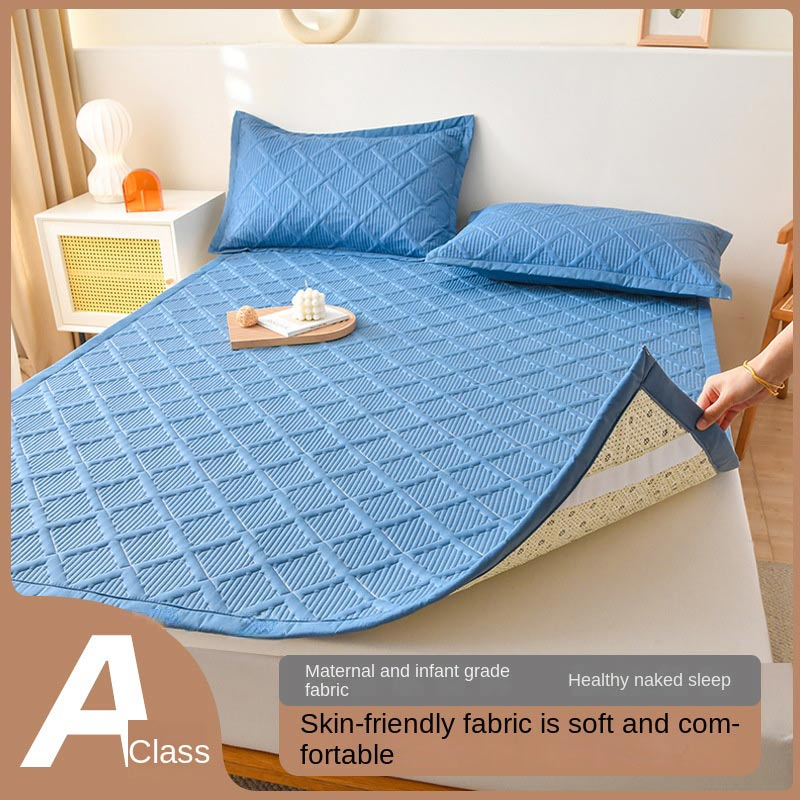 Modern Simplicity Class a Original Cotton Brushed Soybean Fiber Mattress Pads Toppers