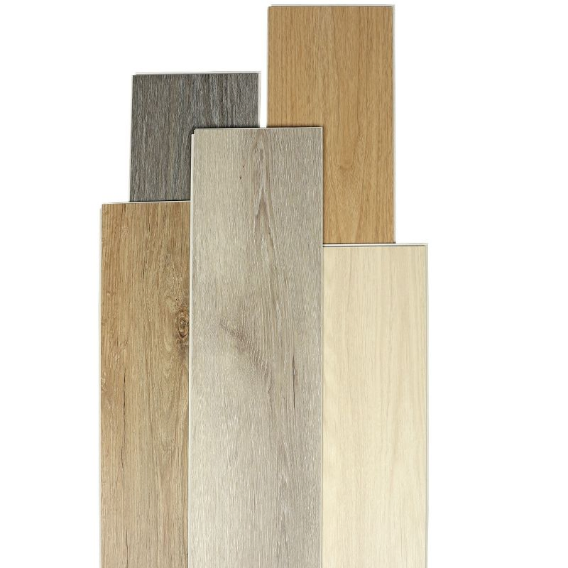 Construction Decoration 8mm Herringbone Engineered Wood Parquet Groove Laminate Vinyl Plank Spc Flooring