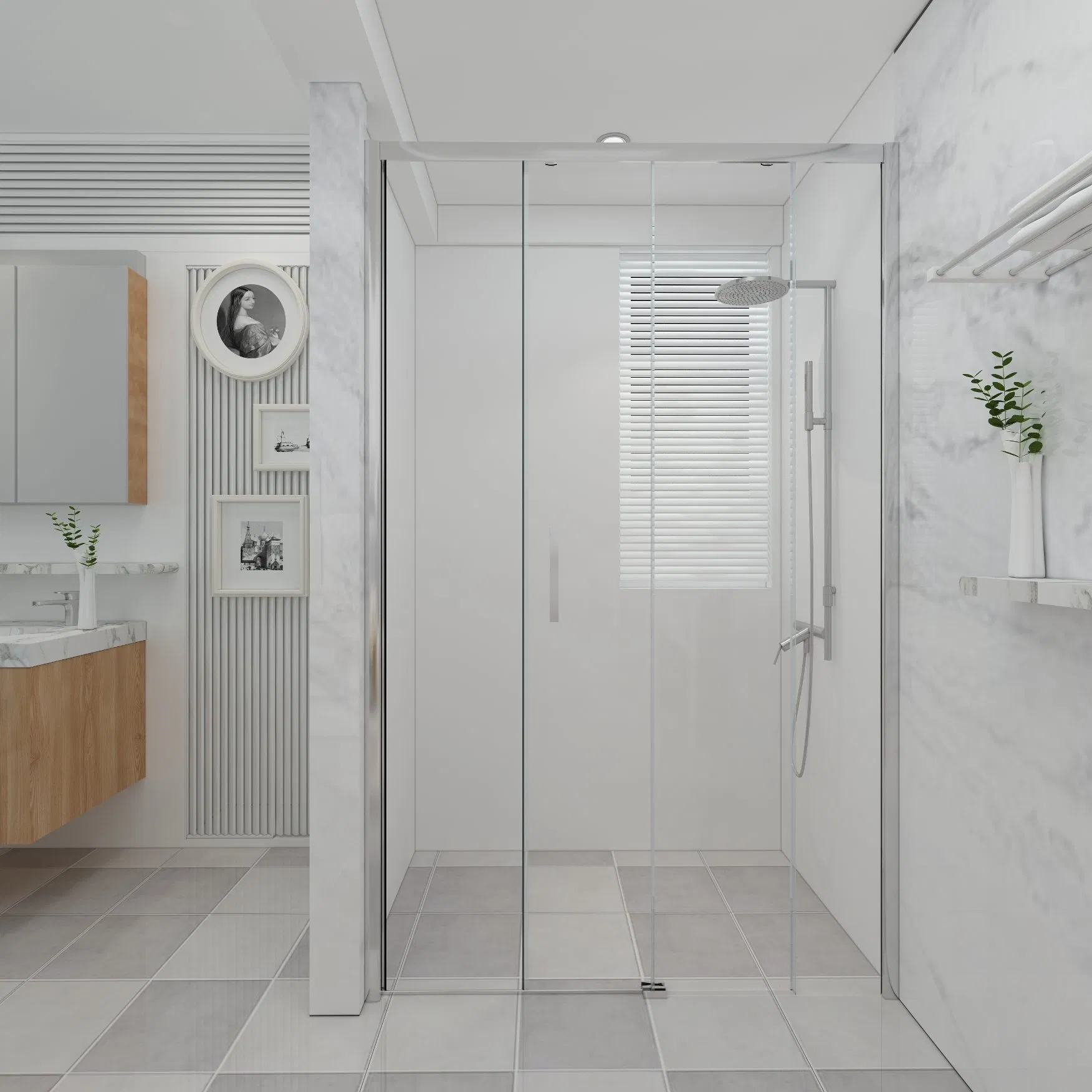 Bathroom Cabin Shower Enclosure Steam Room