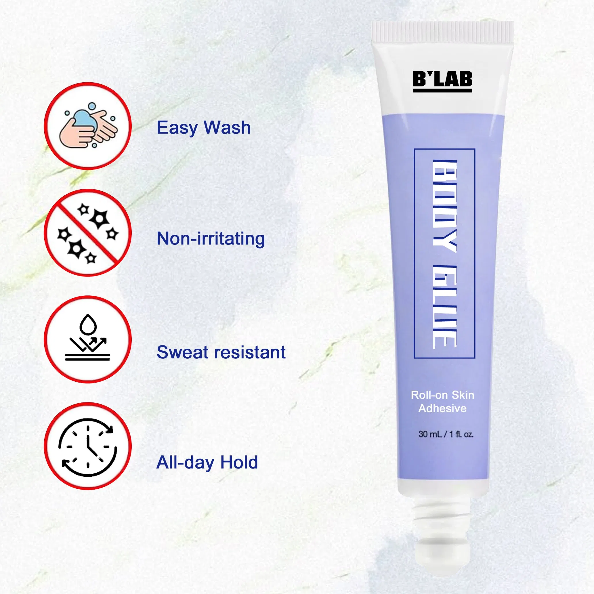 Body Adhesive Roll on Glue to Hold Clothes for Body Skin Safe