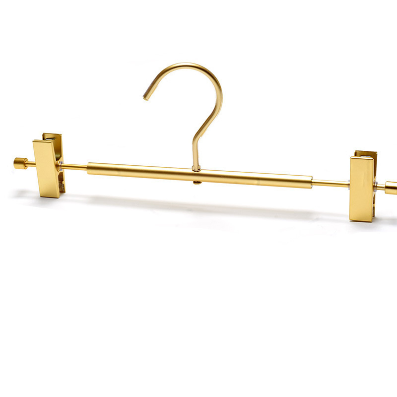 Space Aluminum Pants Hnagers Rust-Free Stainless Steel Aluminum Hangers Trousers Hanger