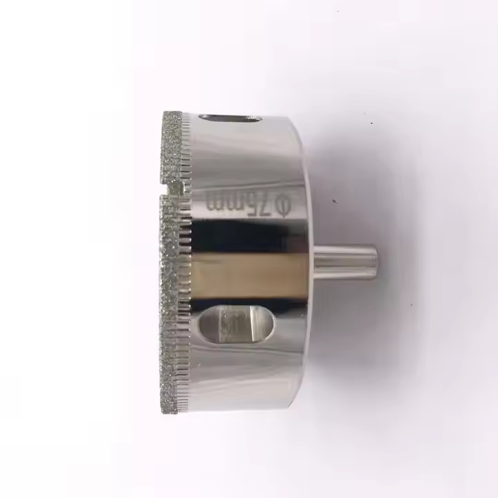 75mm Diamond Glass Hole Saw Drill Bit for Masonry Drilling or Stone Glass Tile