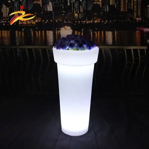 Светящийся ротационный цветочный горшок