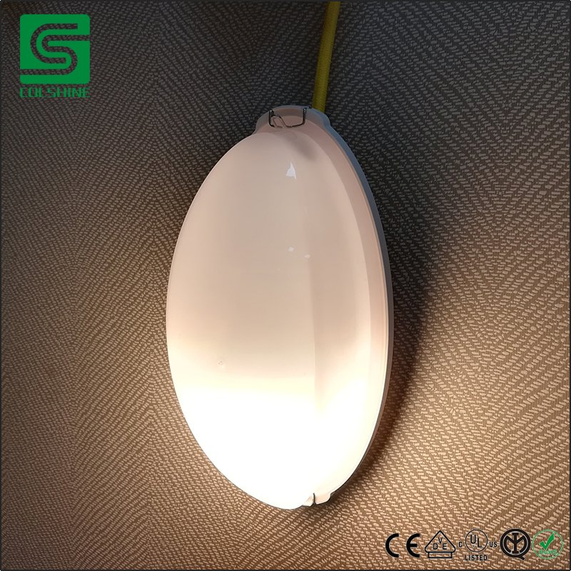 E27 Lamp Base Waterproof Plastic Wall Light for Sauna Steam Bath Room