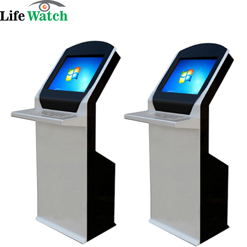 Self-Service 22-Inch Interactive Touch LCD Kiosk