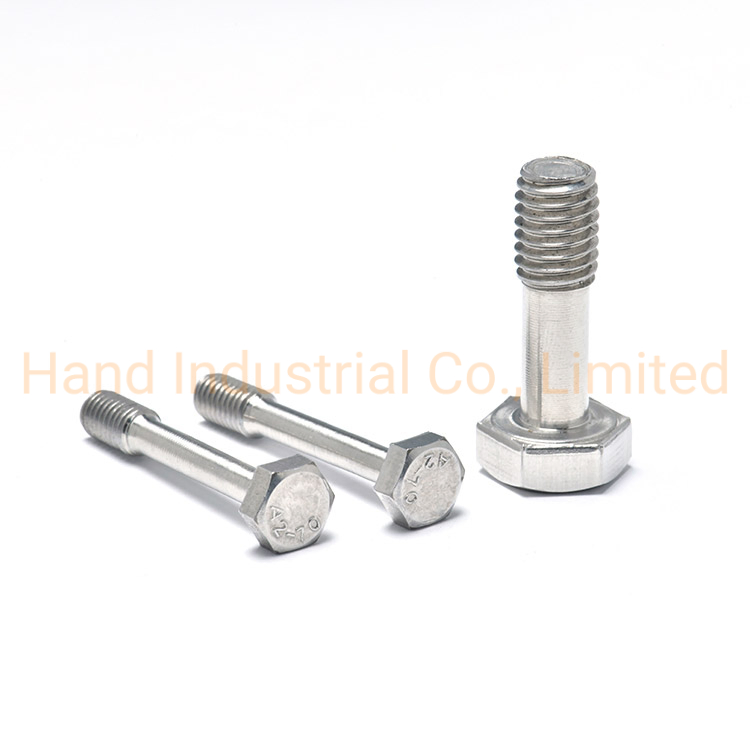 Stainless Steel 304 M6 M8 Slotted Hexagon Head Captive Screws