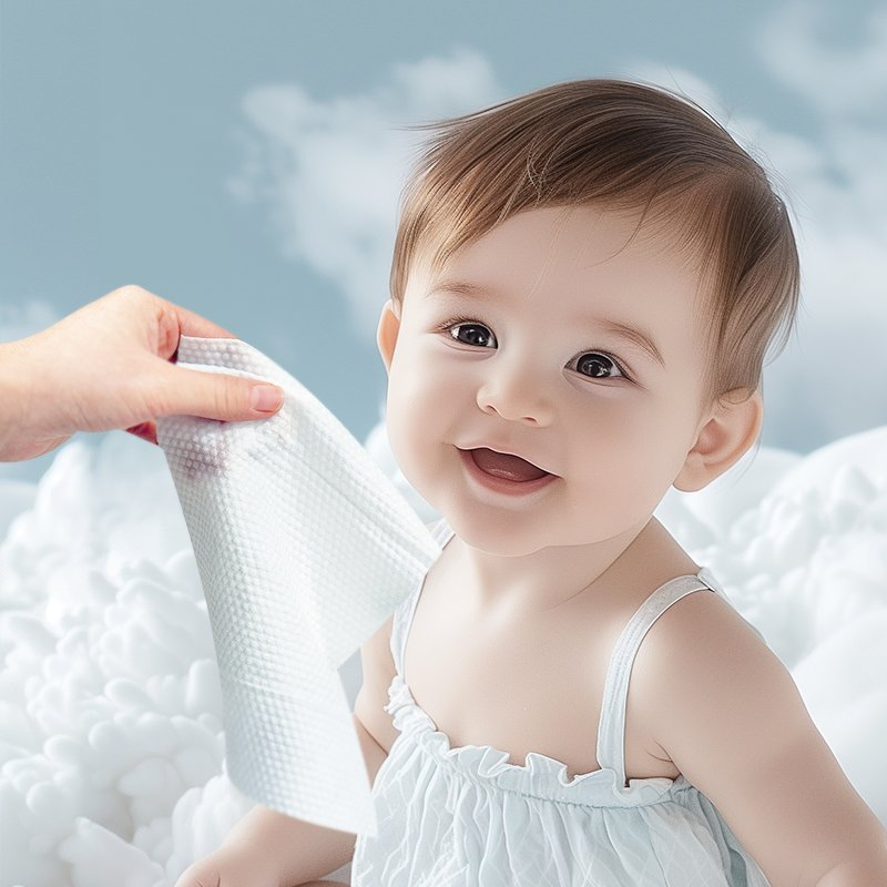 Soft Non-Woven Skin Care Cleaning Facial Disposable Face Tissue