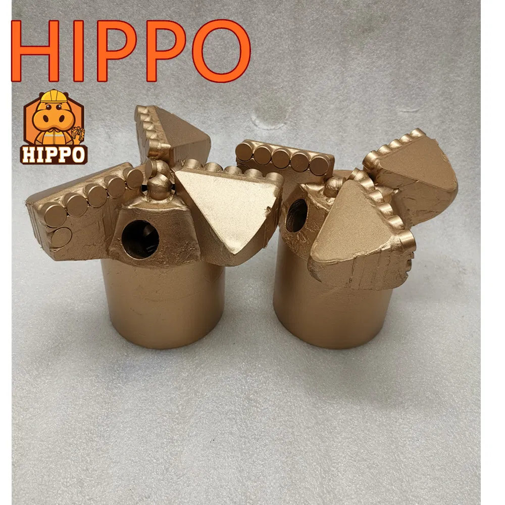 Hippo 6'' 153mm PDC Bit Chisel Brocas for Water Well Drilling with Regular Thread