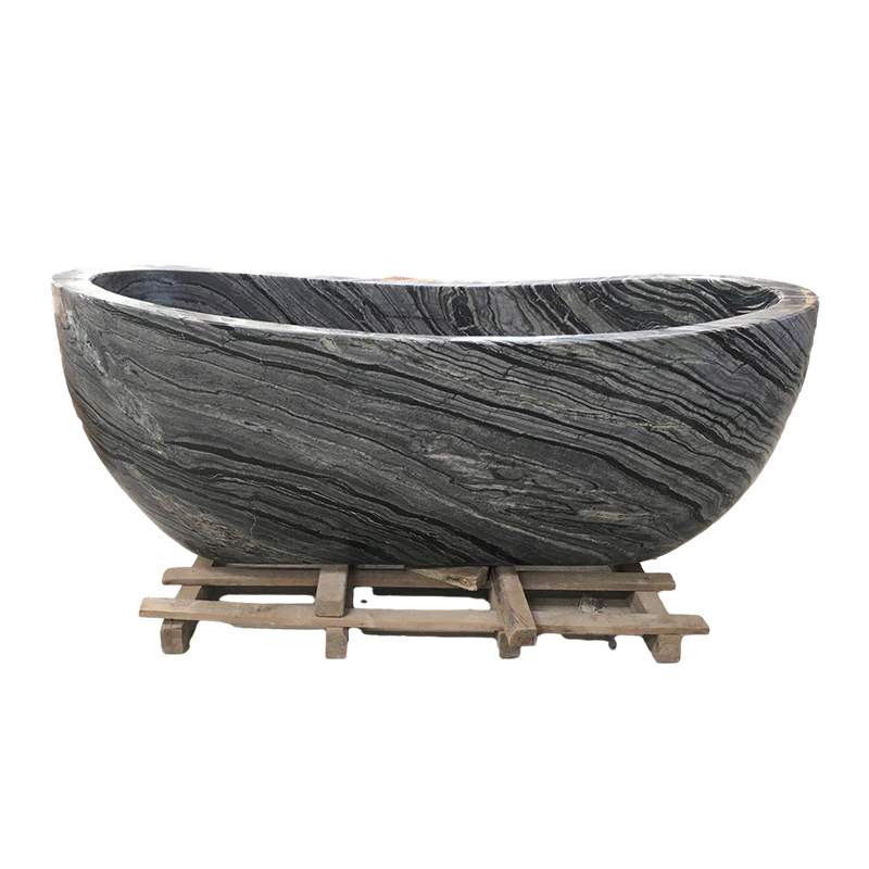 Sinotopstone Nature Stone Custom Marble Bath Tub for Bathroom